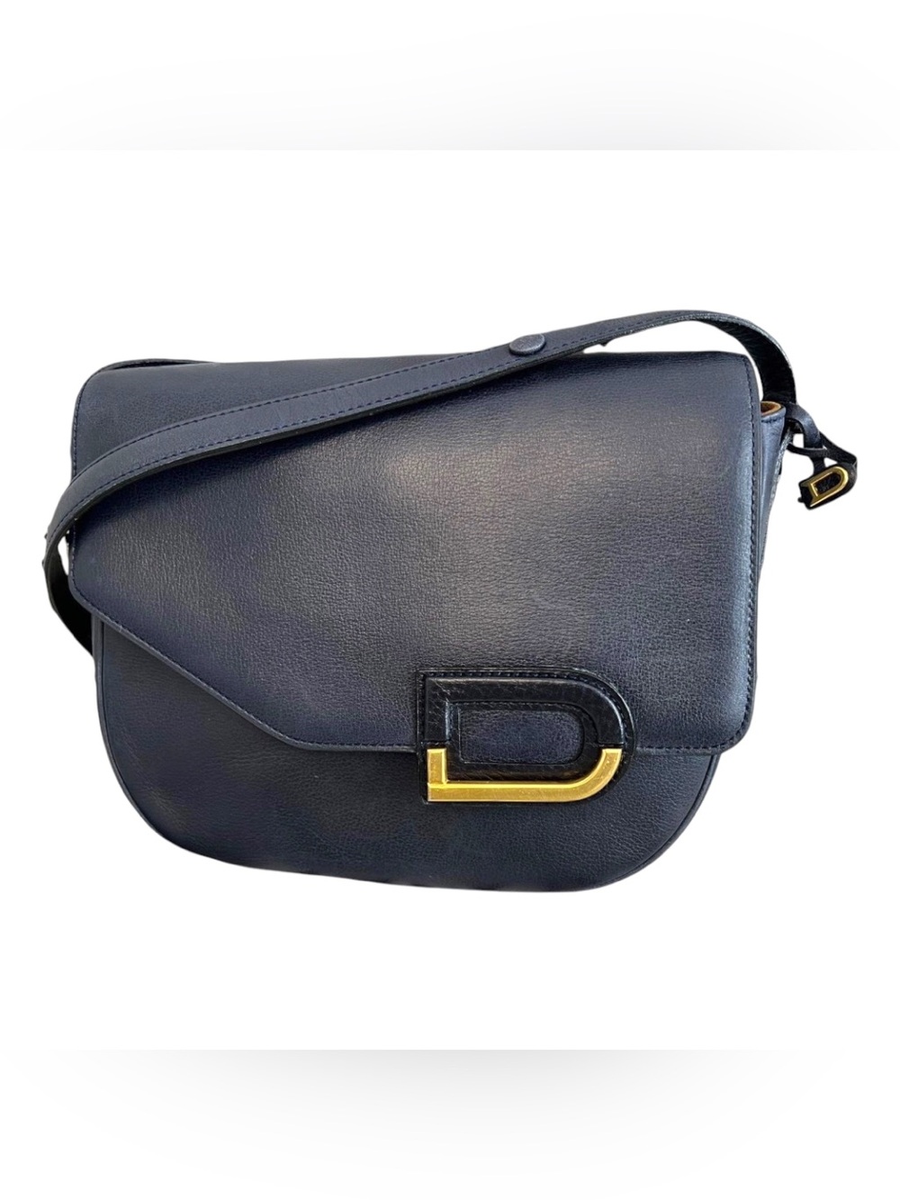 Delvaux 1980’s Diva Navy Shoulder Bag | BEAUTIFUL Condition w Authentication